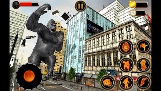 Gorilla Smash City Big Foot Monster Rampage | Gorilla Destroy the City - Android GamePlay screenshot 3