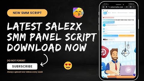 Salezmedia SMM Panel Official Script | Perfect Panel Script | Smm Panel Script | Smm Script#smmpanel
