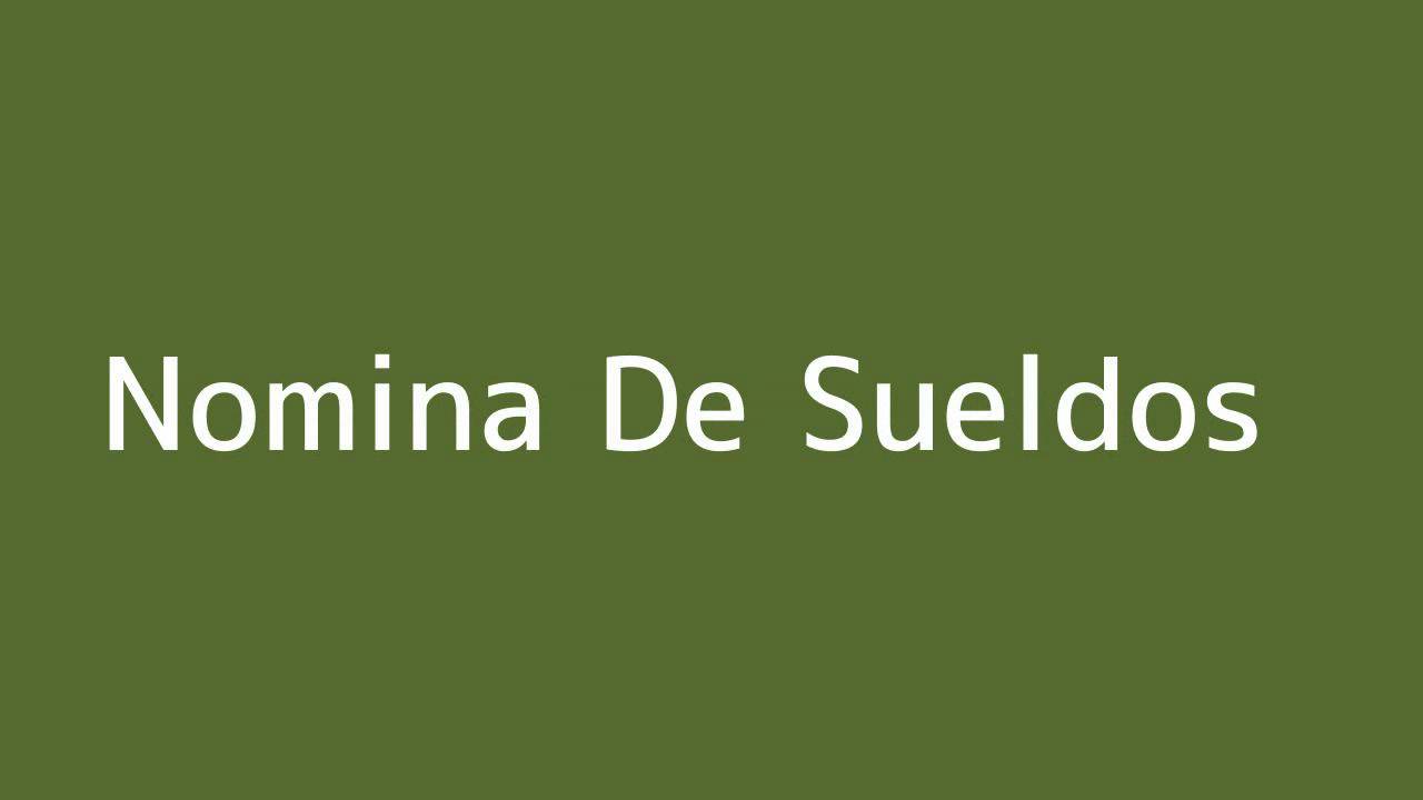 How To Say Payroll In Spanish YouTube How To Say Payroll In Spanish YouTube