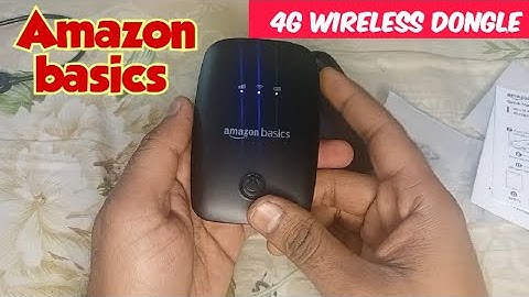 Amazon basics 4G wireless dongle unboxing ।। best wireless dongle
