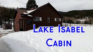 Lake Isabel Cabin Tour and Trip  Pike and San Isabel National Forest Ranger Cabin in Colorado