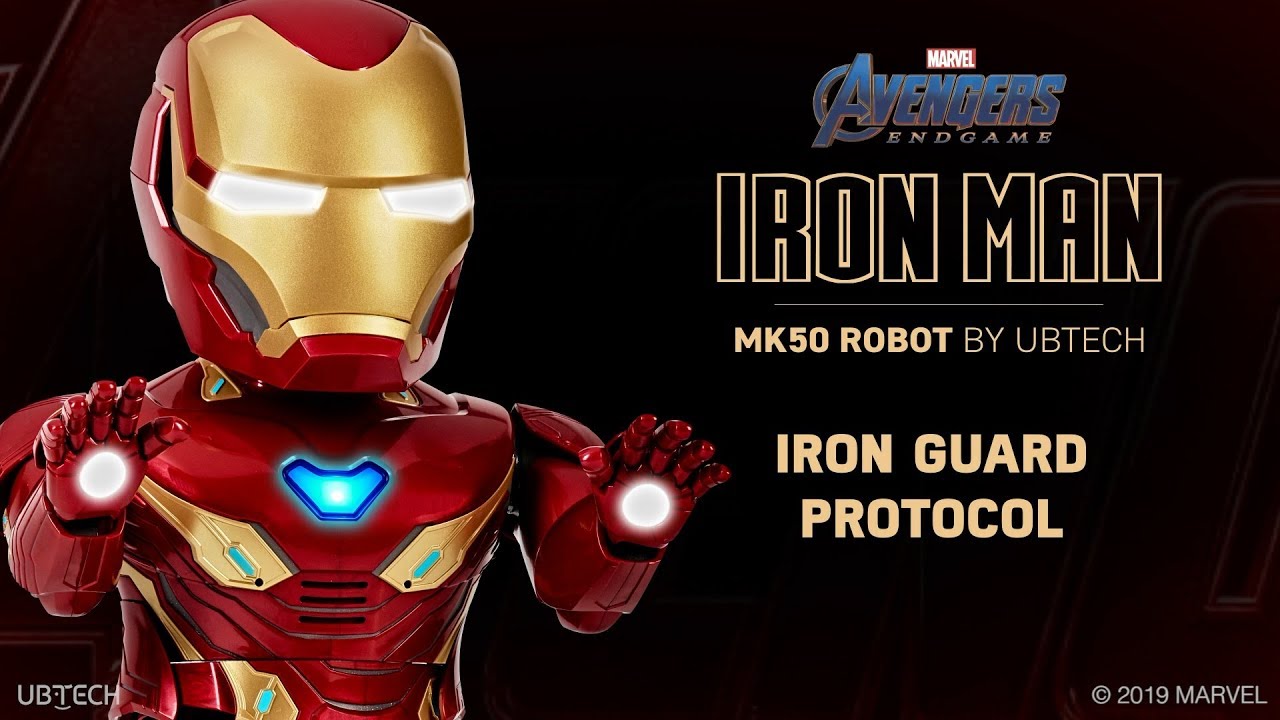 iron man mk 50 robot by ubtech