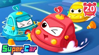 The Naughty Bumper Cars & More Super Car Cartoons | Kids Cartoons & Videos | Cars World by Super Car - Cartoons and Stories 41,231 views 1 month ago 19 minutes