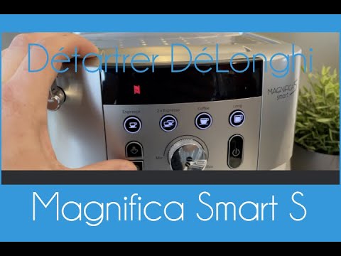 Détartrage de la Magnifica S de Delonghi expliqué pas à pas