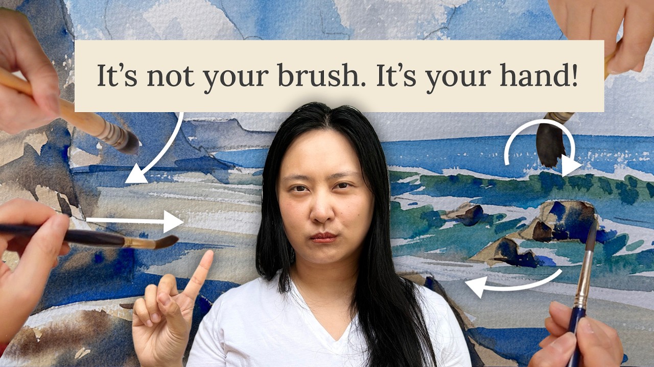 Эти 10 мазков кисти изменили мою жизнь! | Свободная акварельная техника для начинающих