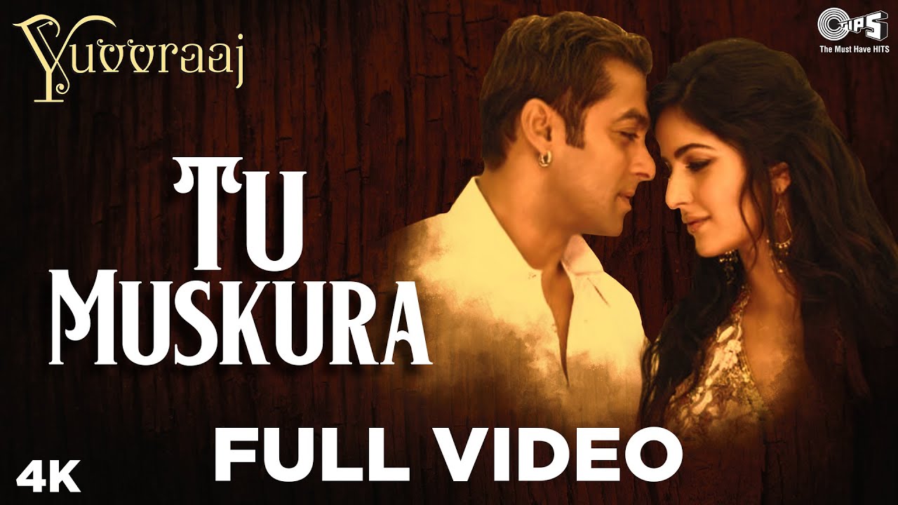 Full Video  TuMuskura   Yuvvraaj  Katrina Kaif Salman Khan  Alka Yagnik Javed Ali  AR Rahman