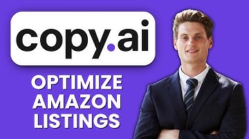 NEW! How to Optimize Amazon Listings with Copy.ai (2025) 🛒| Guide to AI-Powered Product Optimization