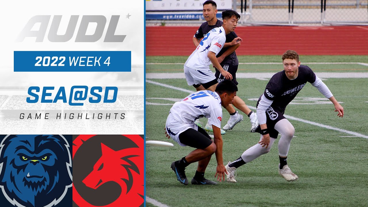 2022 AUDL Seattle Cascades at San Diego Growlers Week 4 Game