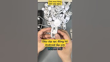 Dây cáp sạc đồng hồ Android lắp sim nghe gọi độc lập AHAI STORE
