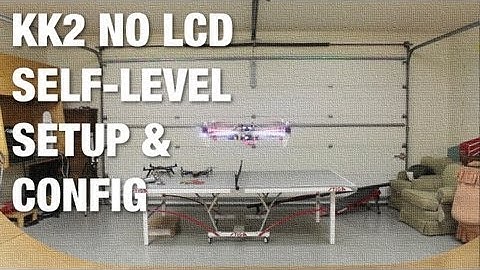 KK2 No LCD Self Level Setup and Configuration for AeroSky Quad with Walkera Transmitter