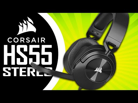 BEST Headset for Gamers on a Budget in 2022! Reviewing the Corsair HS55 Stereo