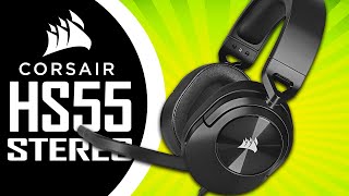 BEST Headset for Gamers on a Budget in 2022!  Reviewing the Corsair HS55 Stereo