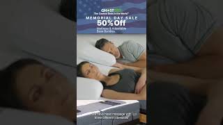 GhostBed Memorial Day Sale - 50% Off Mattresses, Adjustable Bases, Pillows, and More