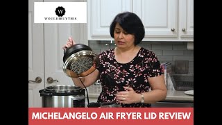 Michelangelo Air Fryer Lid | Pressure Cooker Air Fryer Attachment