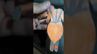 VESTIDO DONA ARANHA para boneca de papel