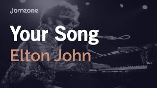 Piano Backing Track | Your Song - Elton John