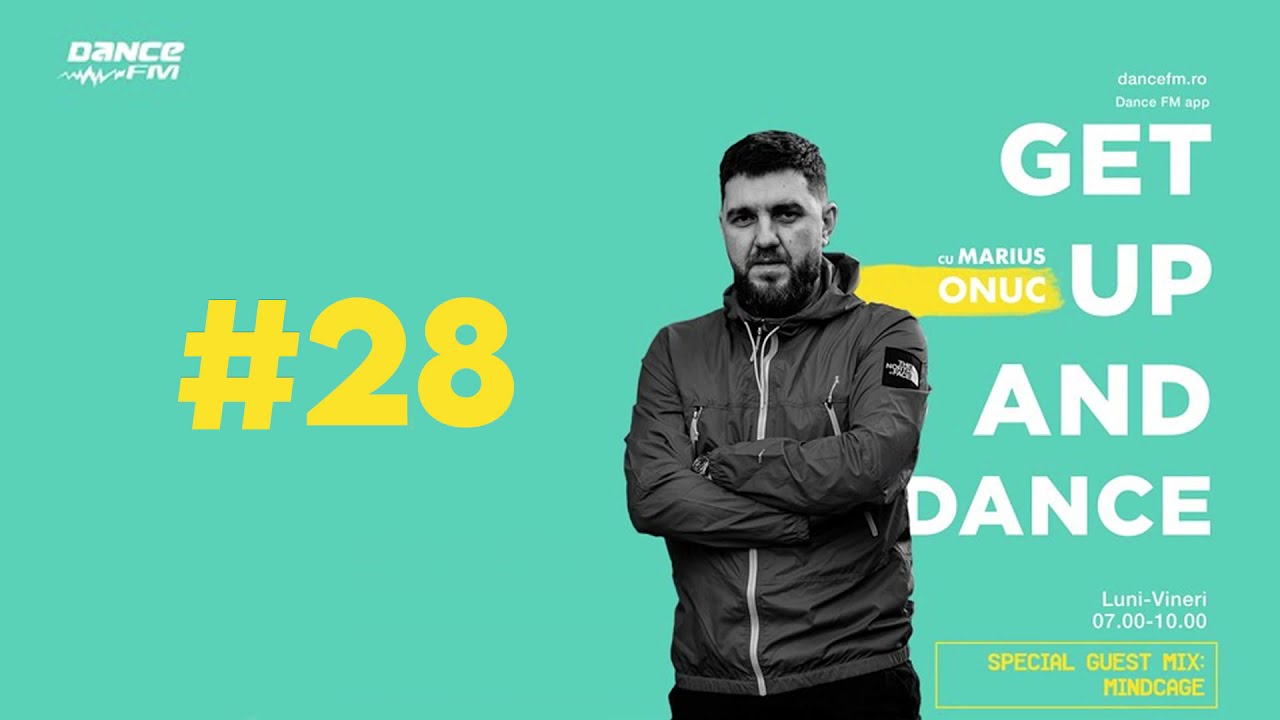 Mindcage @ Get Up And DANCE! 🔴 DanceFM Romania Radio |#28| 📻