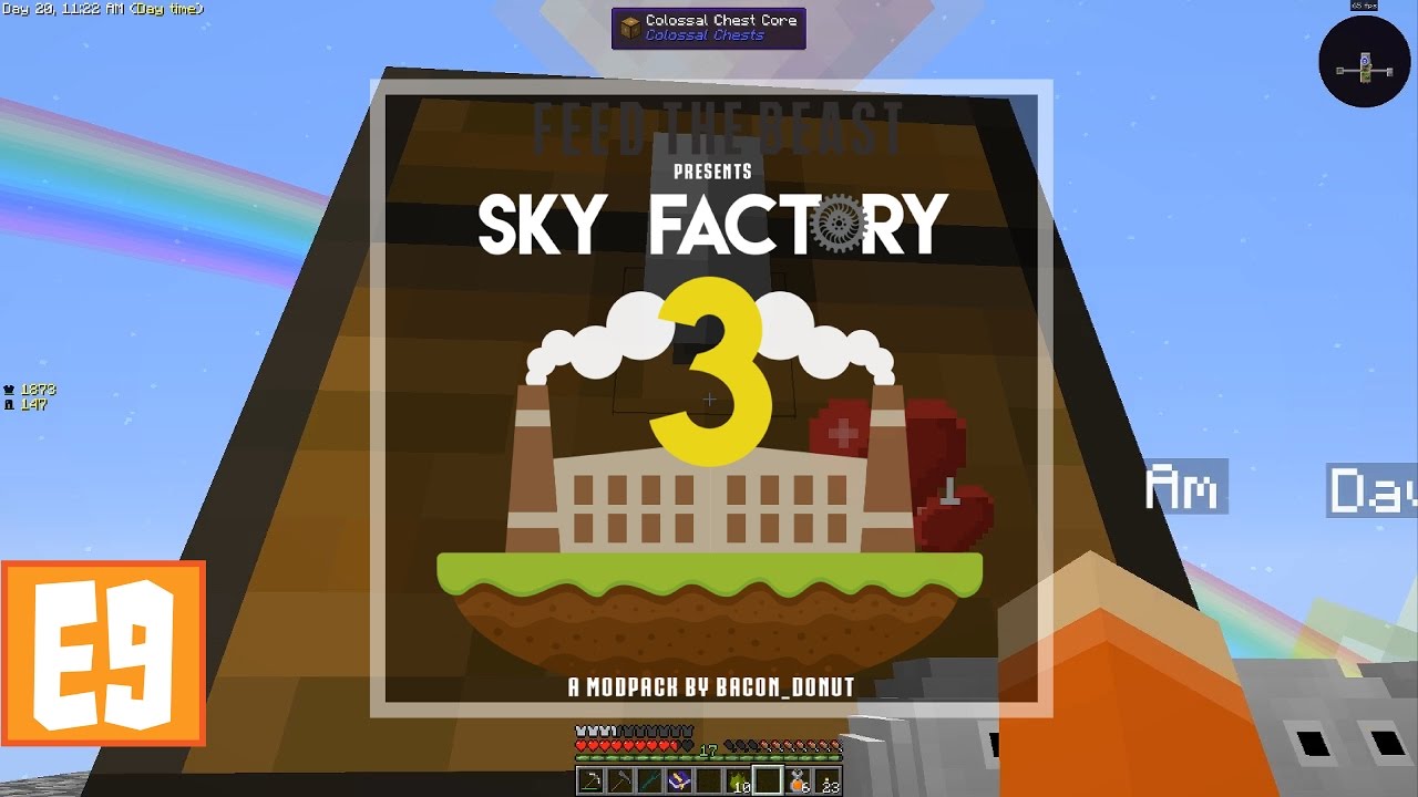 FTB Presents: Sky Factory 3! - Colossal Storage & Flight! - Modded ...