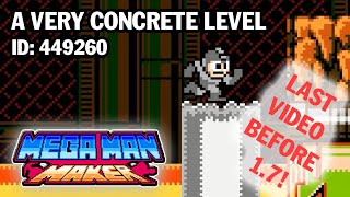 A Very CONCRETE Level - Mega Man Maker Update
