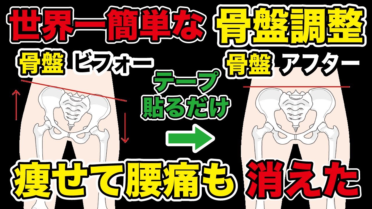 Pelvic Adjustment Lymph] Highly Effective Self-Pelvic Adjustment