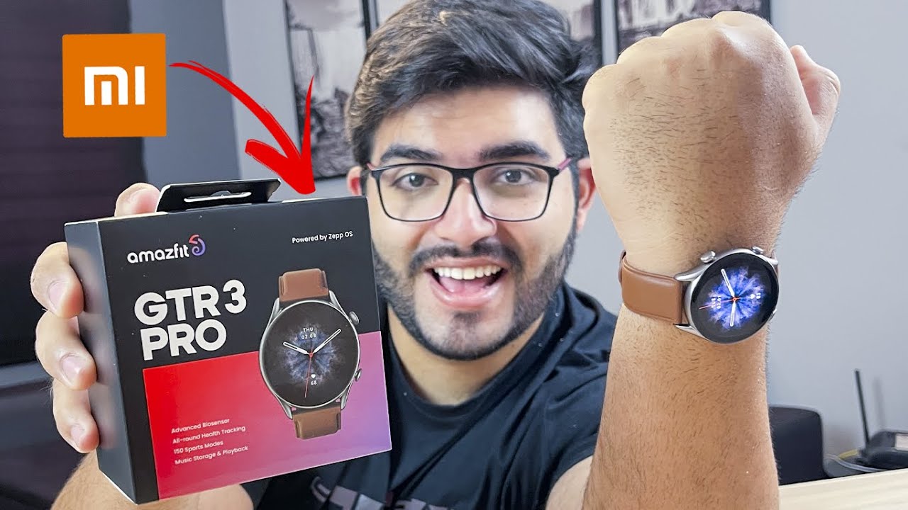 Comprei o Relógio MAIS TOP que a Xiaomi já lançou! Amazfit GTR 3 Pro! Super bateria, Alexa… 😍😍