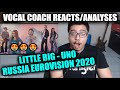 Vocal Coach Reacts to Little Big - UNO | Russia Eurovision 2020 | РЕАКЦИЯ