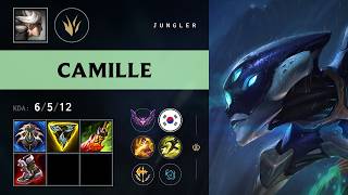 Camille Jungle vs Lee Sin (Karsa) - KR Master Patch 26.14