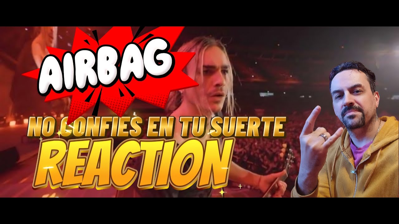 AIRBAG - No Confíes En Tu Suerte - Vivo en River Plate reacción