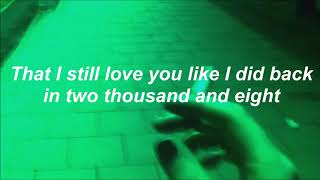 Lil Peep - 2008 (Lyrics) [HD] Resimi