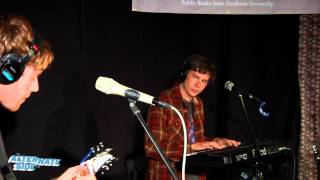 Video thumbnail of "Wild Nothing -  "Shadow" (Live at WFUV)"