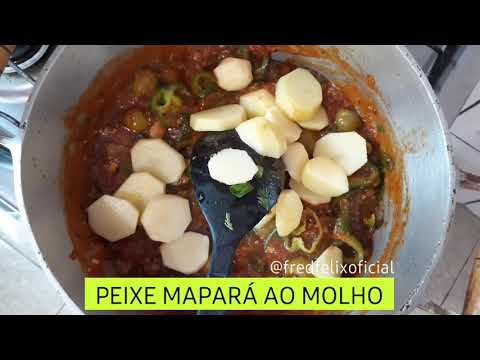 PEIXE MAPARÁ AO MOLHO - 1ª RECEITA QUE DEU CERTO