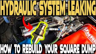 MY LOWRIDER KEPT FALLING! 😳 I Found the Hydraulic Leak & Rebuilt the Square Dump