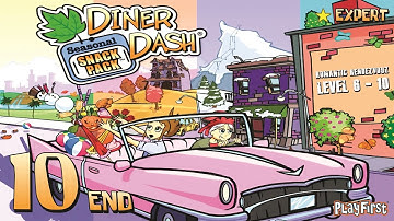 Diner Dash: Seasonal Snack Pack (PC) - Walkthrough Part 10 - Romantic Rendezvouz Level 6 to 10 (End)