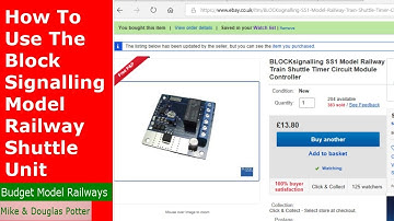 Hoe de bloksignalering modelspoorbaan/spoorwegpendeleenheid te gebruiken - Tutorial dinsdag aflev...