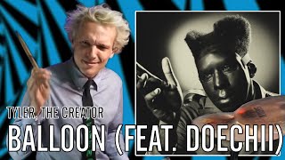 Tyler, The Creator - Balloon (feat. Doechii) | Office Drummer [First Time Hearing]