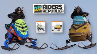 Riders Republic: Freestyle Snowmobile VS Normal Snowmobile screenshot 3