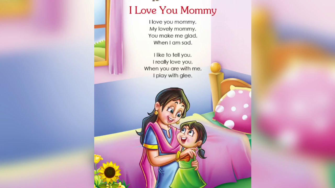 I love you mommy - YouTube