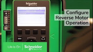Configuring Reverse Motor Operation on Altivar 630 Process Drives | Schneider Electric Support screenshot 4