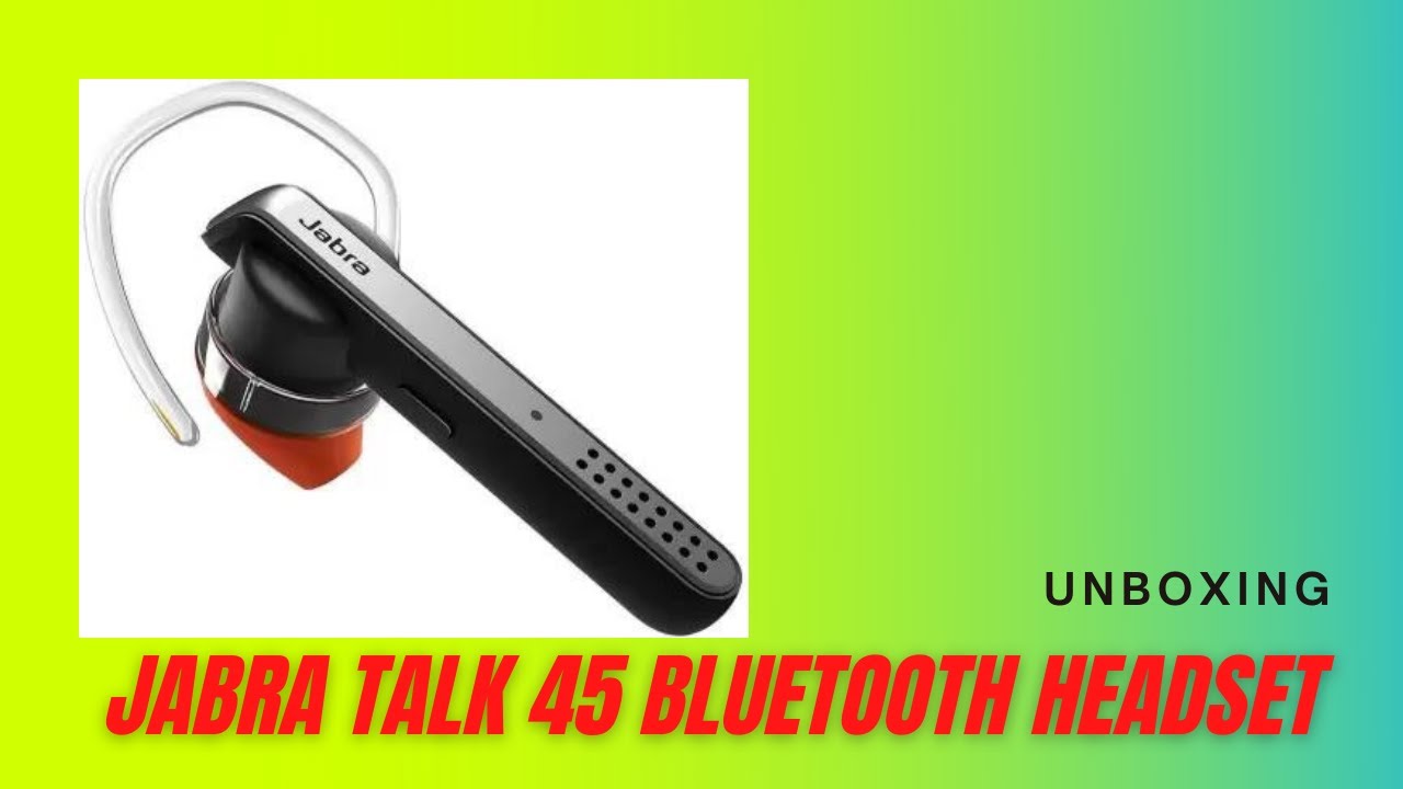 JABRA TALK 45 BLUETOOTH HEADSET 