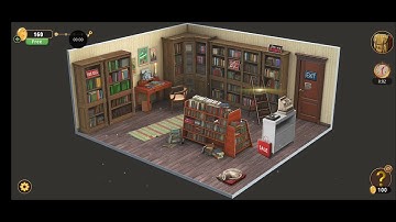 Rooms & Exits Level 19 Chapter 2 Bookstore Walkthrough Gameplay Android,iOS 