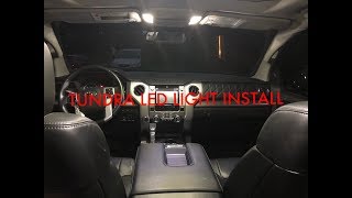 20142018 Toyota Tundra LED Interior Lights Install