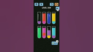 Water Color Sort Level 284