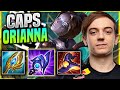 CAPS BRINGS BACK ORIANNA! - G2 Caps Plays Orianna MID vs Zed! | Season 11