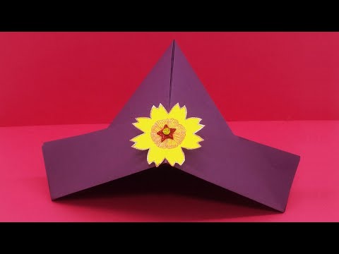 Easy Origami Hat