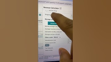 amazon revenue calculator is wrong