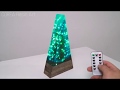 Christmas tree Epoxy Resin Night Lamp - Resin Art