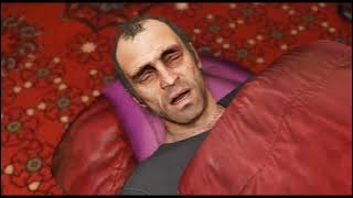 GTA 5 - Michael Has an Sleep over Michael, Franklin Trevor (Rockstar Editor)