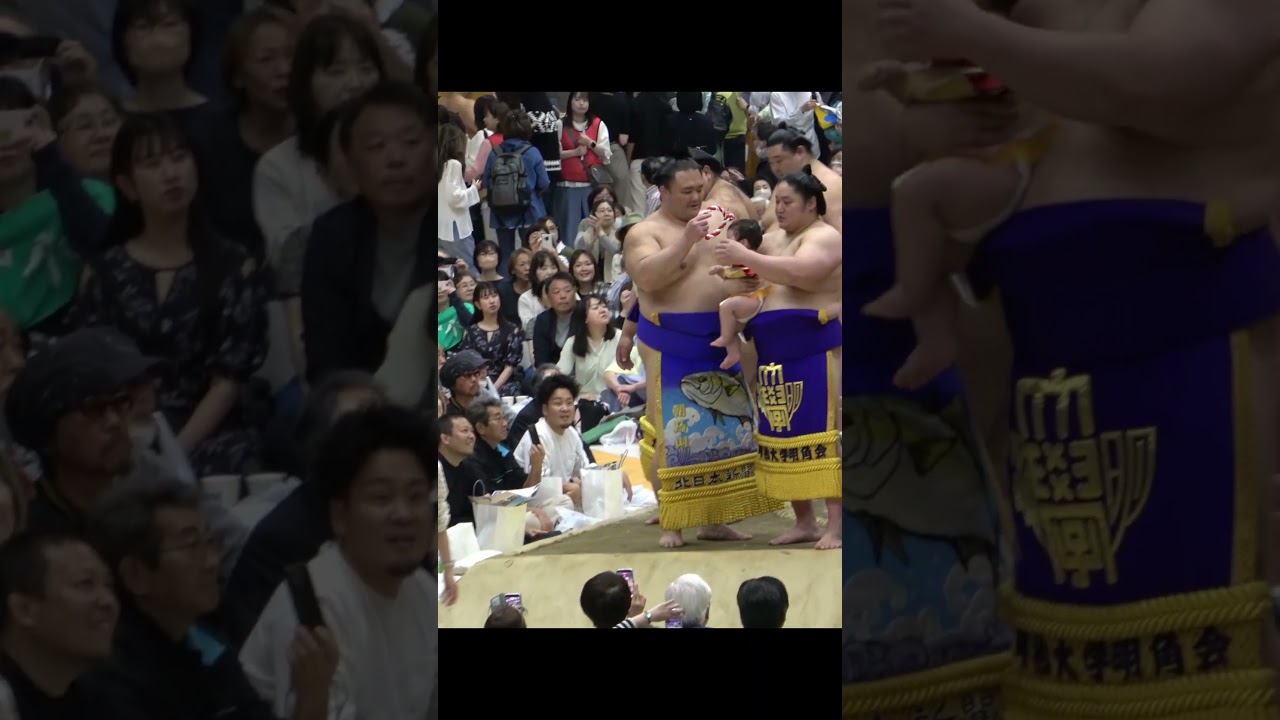 Asanoyama REALLY TRIES to be helpful! #sumo