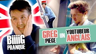 Pranque : Greg piège un Youtuber anglais (Callux) / Le réceptionniste envahissant