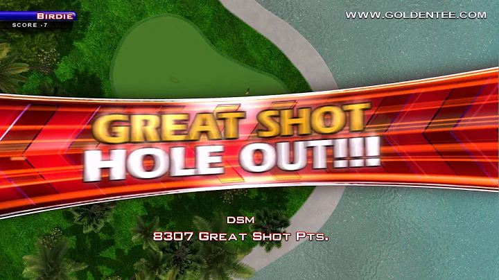 Golden Tee Replay on Royal Cove.